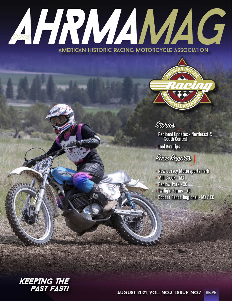 AHRMA MAG, August 2021, Vol. No. 3, Issue No. 7