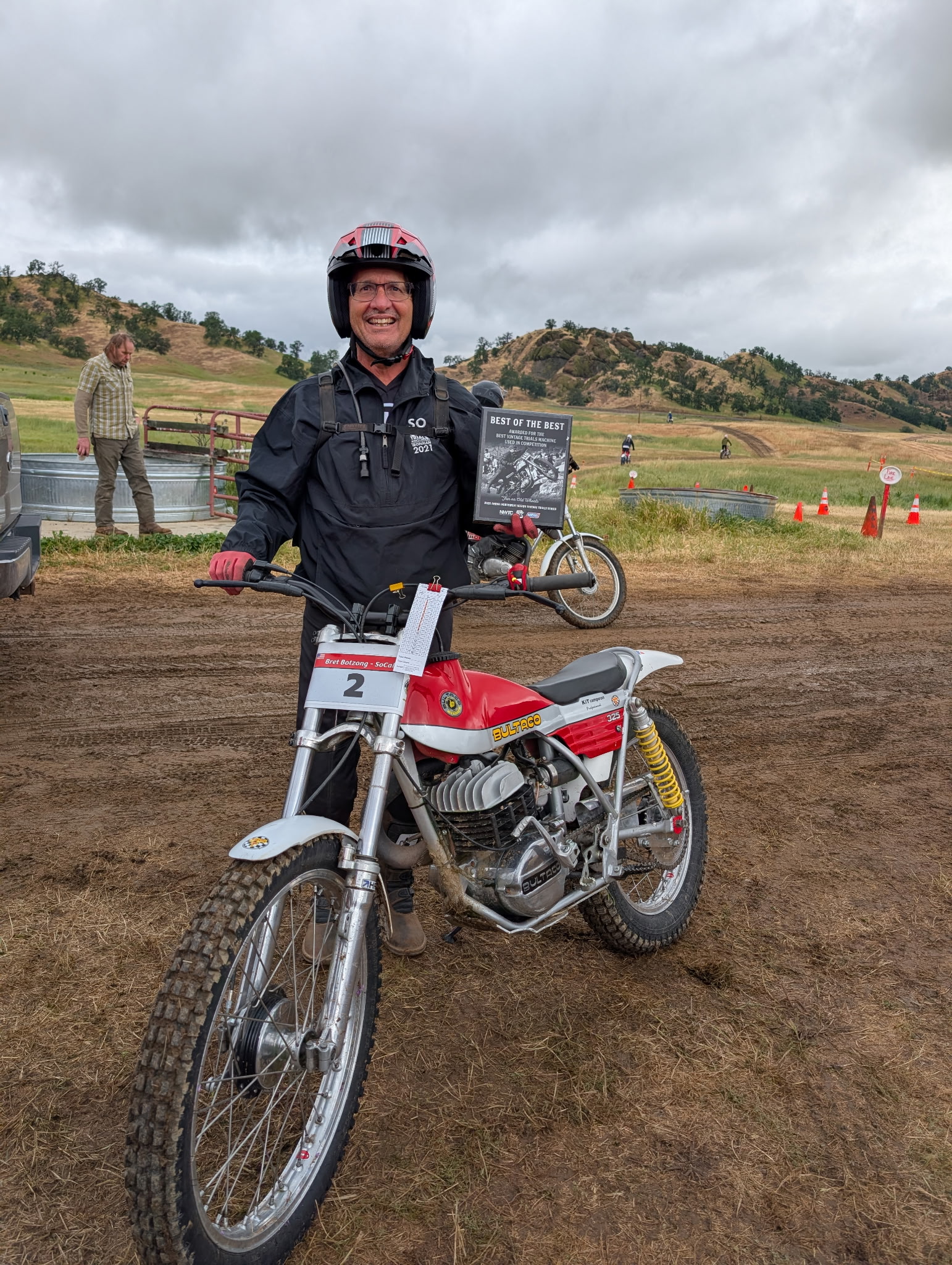 Trials–Brett Bozong; 1974 Bultaco Sherpa T