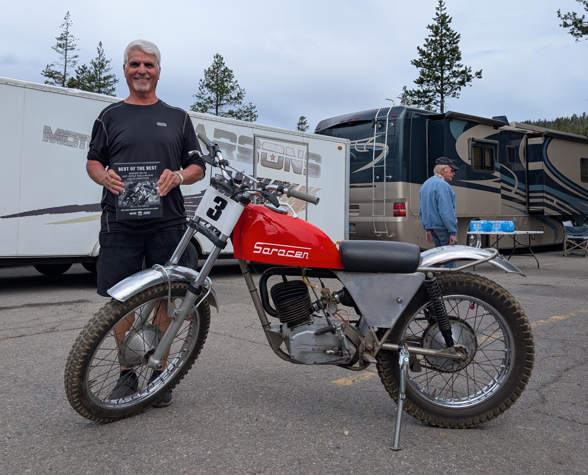 Trials – John Hart – 1969 Saracen 125